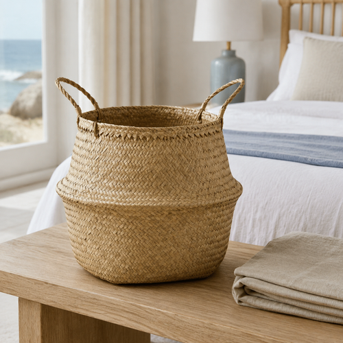 The Abbotsbury Rattan Storage Basket