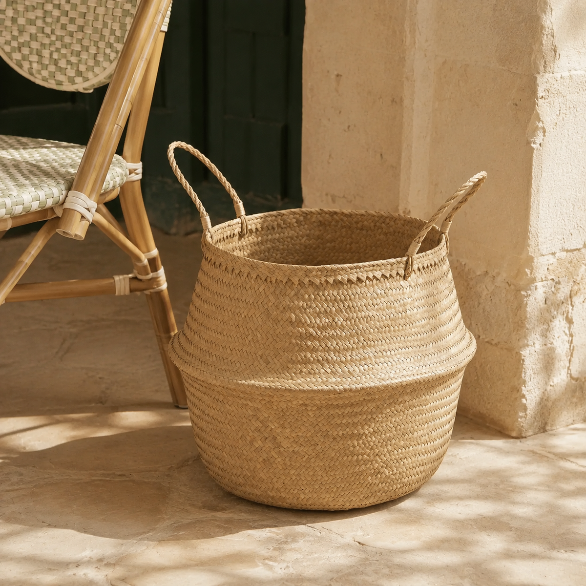 The Abbotsbury Rattan Storage Basket