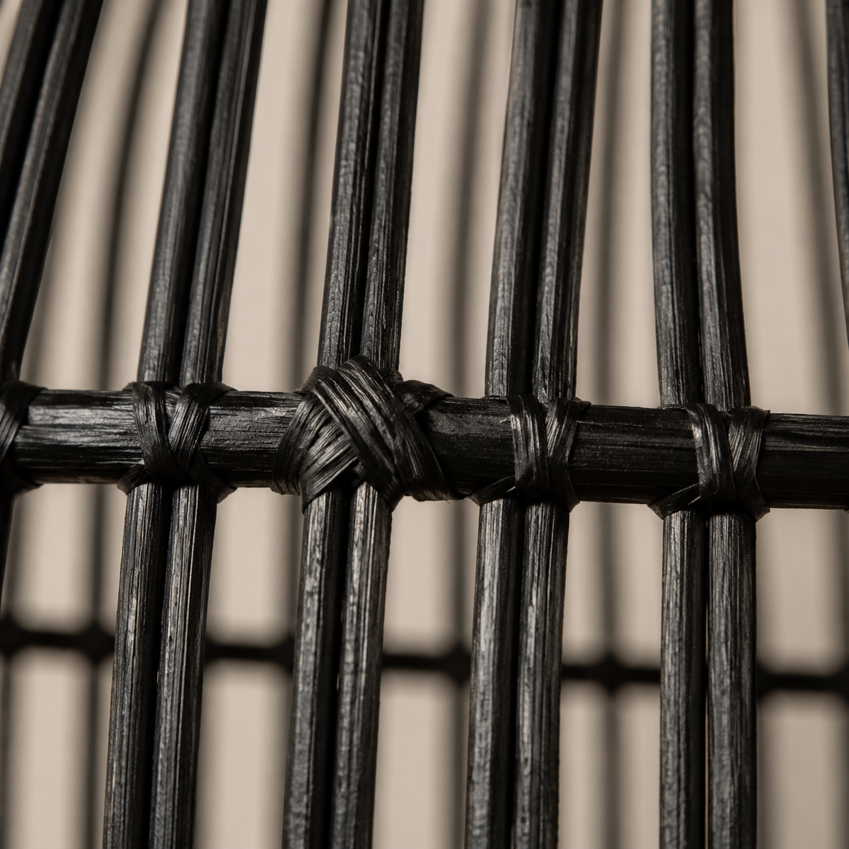 The Bampton Vintage Rattan Pendant Light