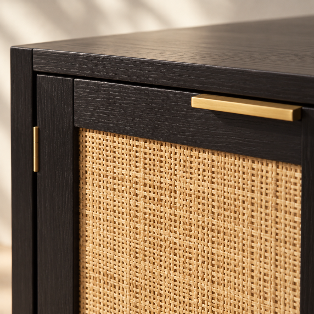 The Petworth Rattan TV Unit