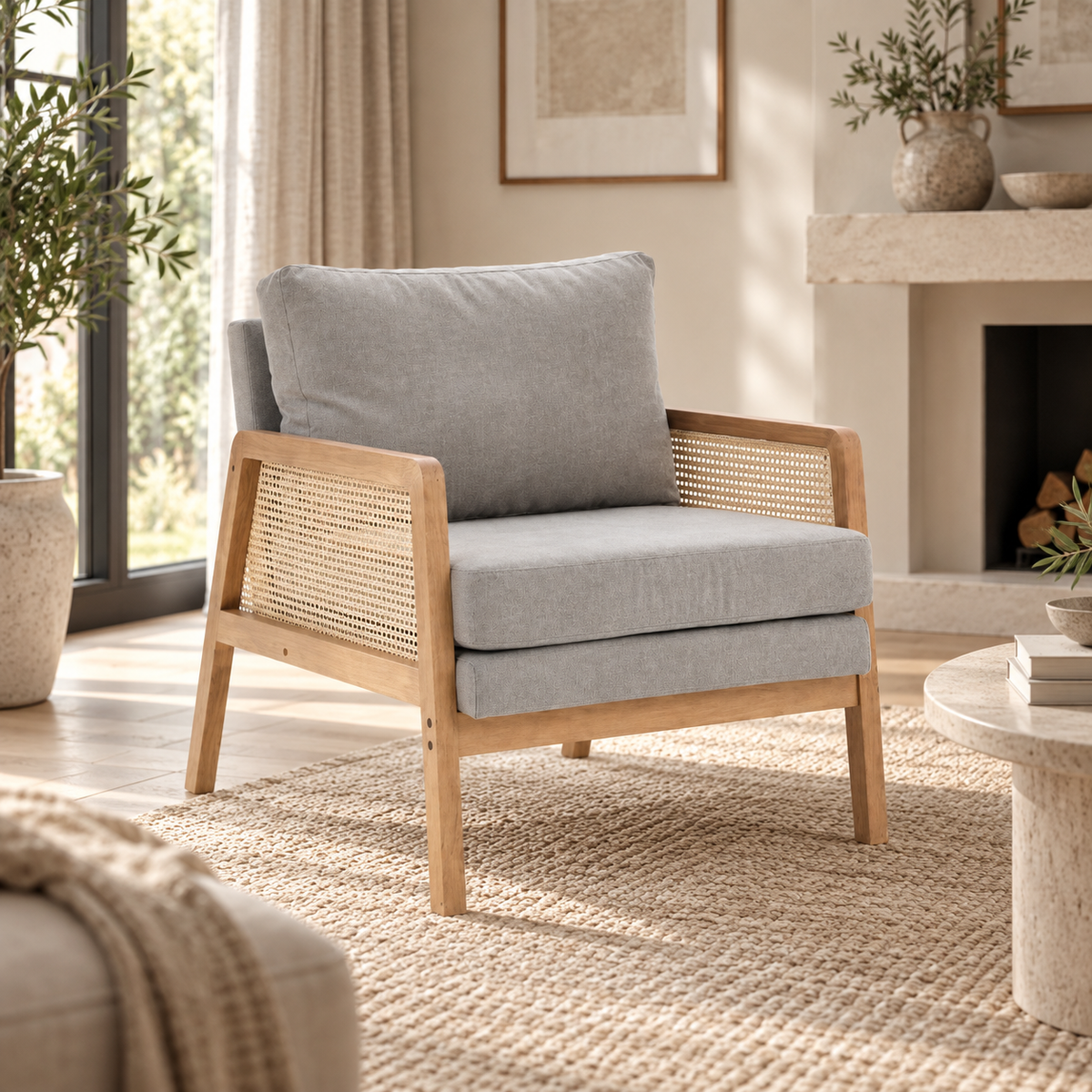 The Hanbury Rattan Armchair