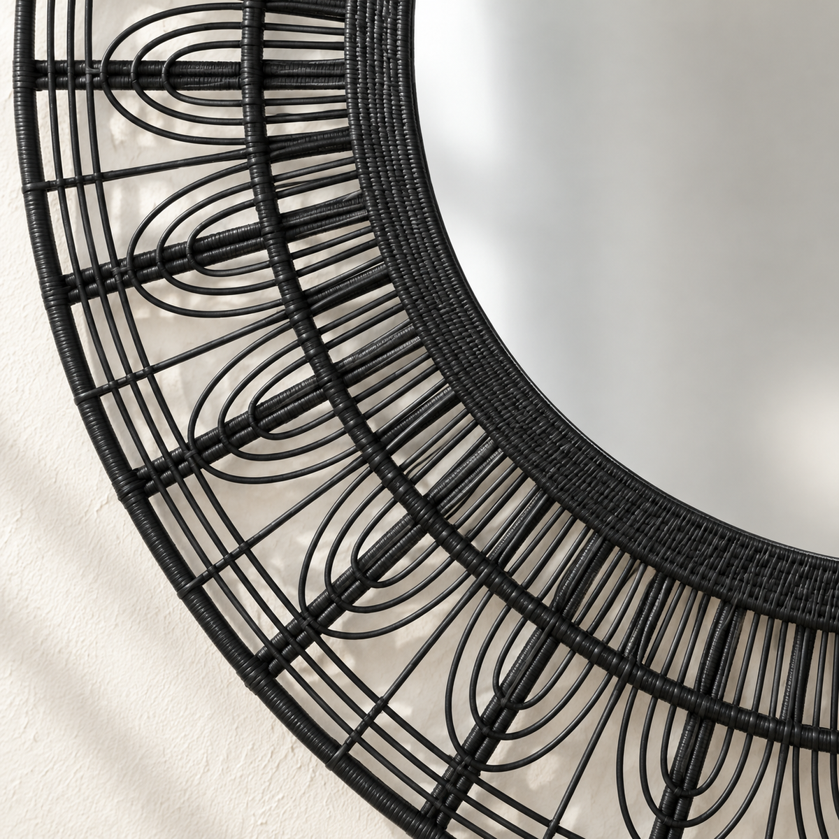 The Brockenhurst Rattan Wall Mirror