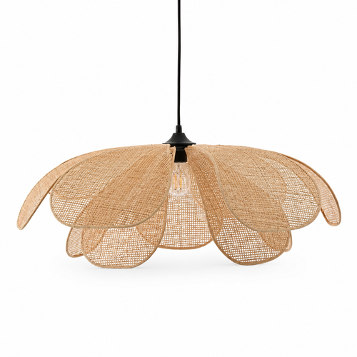 The Burford Woven Flower Pendant Light