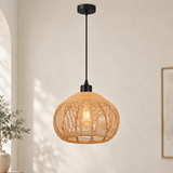 The Ashcombe Rattan Pendant Light