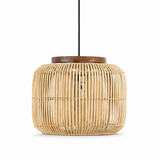 The Charlbury Retro Rattan Ceiling Light