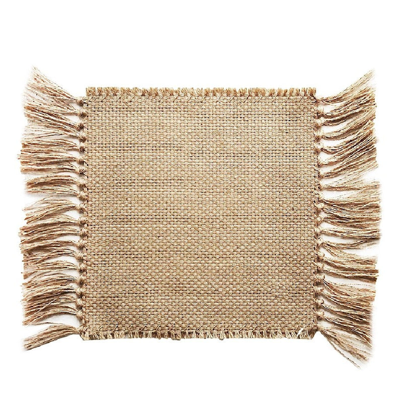 Gion Floor Runner — Natural jute runner with fringed ends, in the selected 35 × 250 cm configuration.