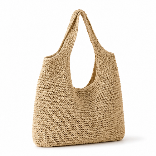 The Cresswell Soft Woven Rattan Tote Bag