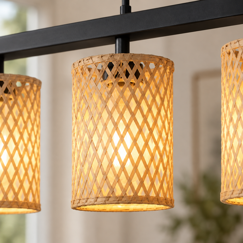 The Whitstable Rattan Pendant Light