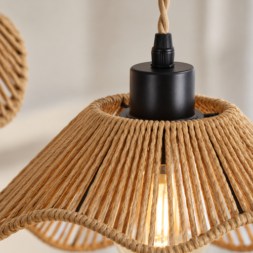 The Marsden Rattan Pendant Light