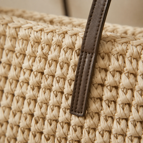 The Dunster Large Woven Rattan Tote Bag