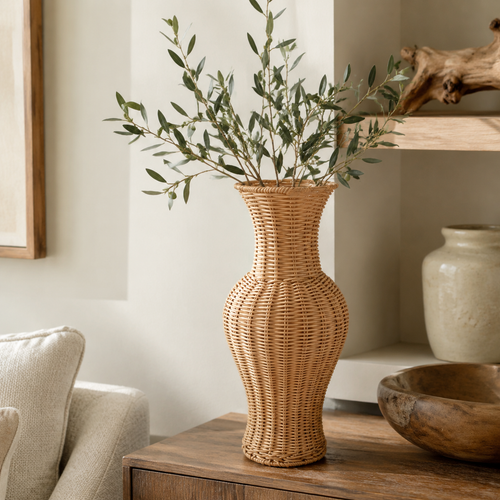 The Ebrington Amphora Rattan Vase