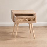 The Kelmscott Rattan Bedside Table