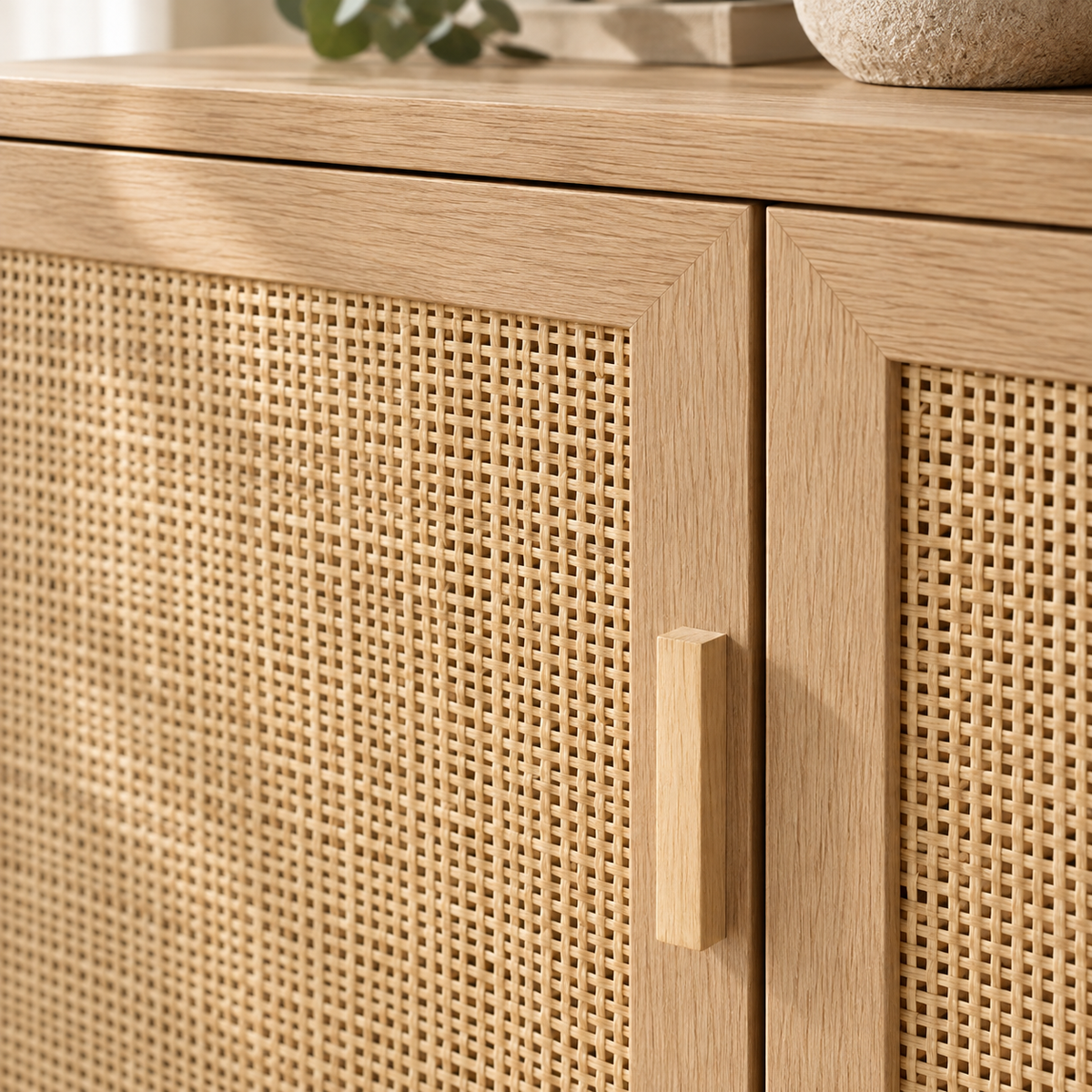 The Netherby Rattan Sideboard