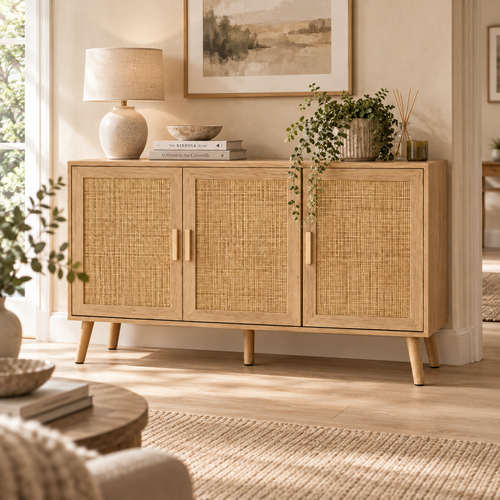 The Netherby Rattan Sideboard