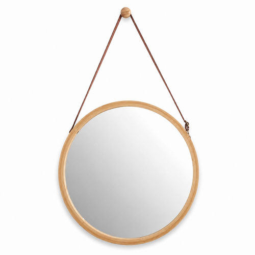 The Hambledon Teardrop Rattan Wall Mirror