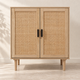 The Ridgemont Rattan Sideboard