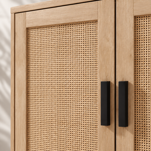 The Ridgemont Rattan Sideboard
