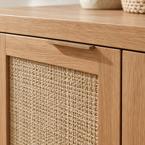 The Wren Rattan Sideboard