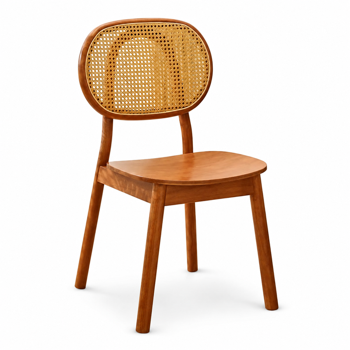The Kintbury Rattan and Wood Dining Chair