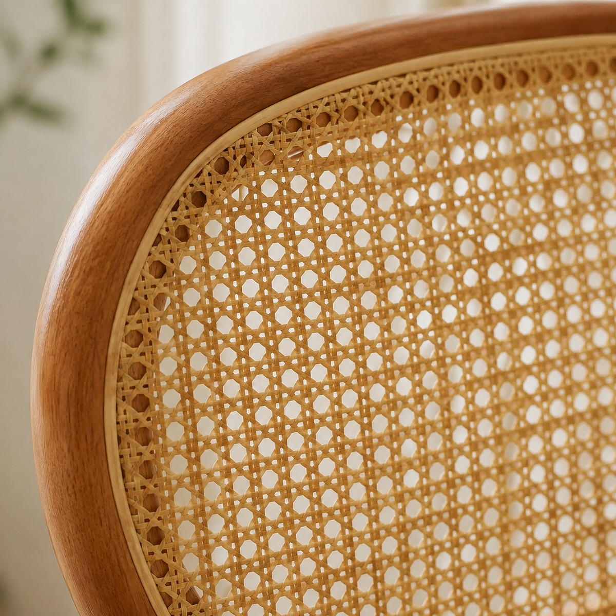 The Kintbury Rattan and Wood Dining Chair
