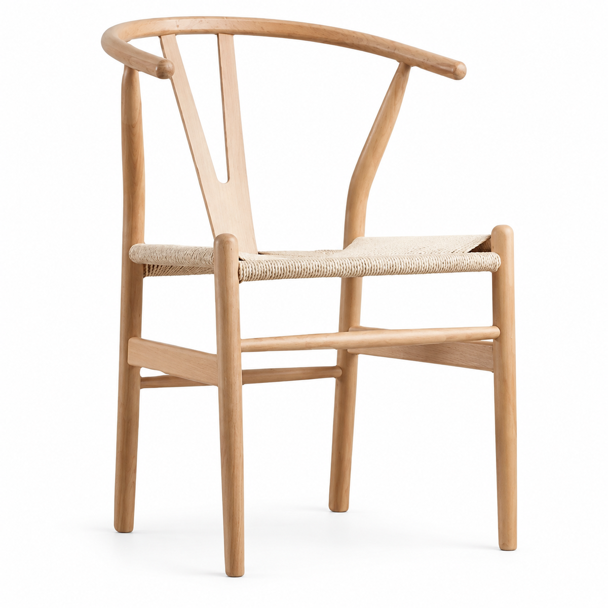 The Lacock Wicker-Effect Wood Dining Chair