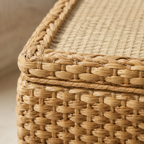 The Lulworth Rattan Storage Bench