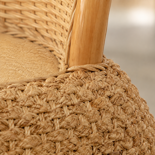 The Minstead Low Rattan Armchair
