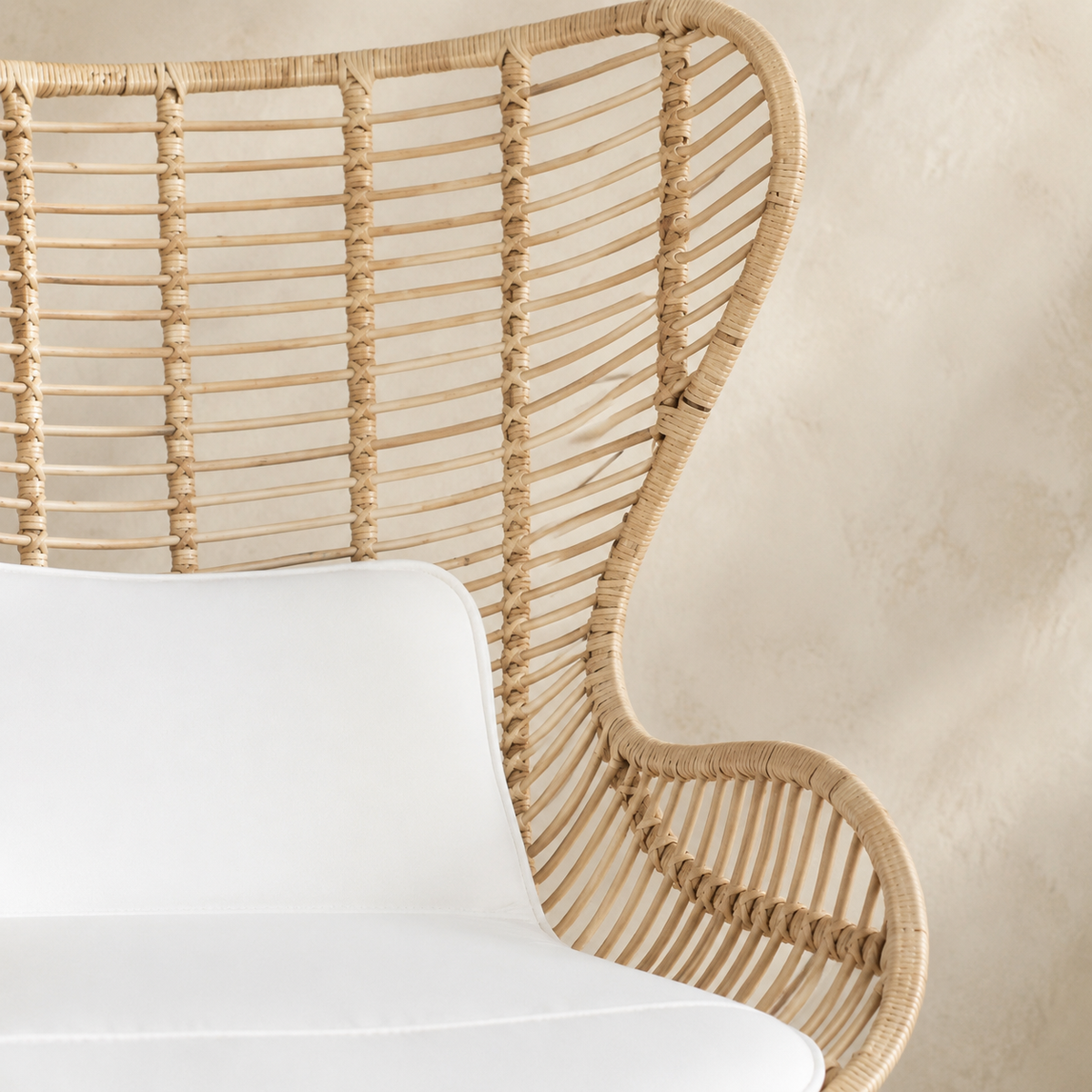 The Montacute Rattan and Metal Armchair