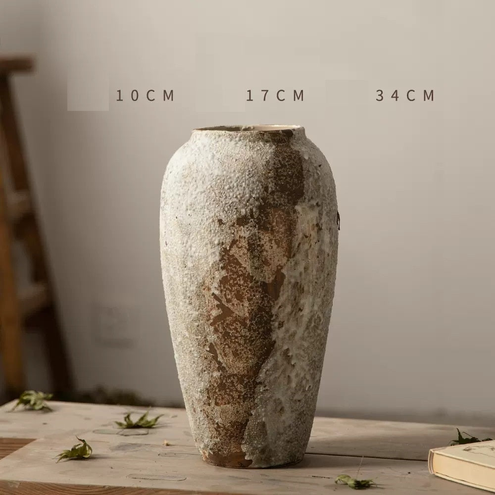 Beppu Vase — Tall ceramic vase in the Antique C design.