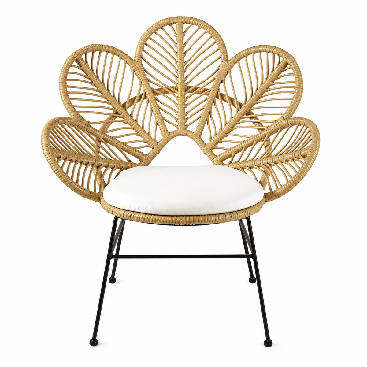 The Ottery Sculptural Rattan Armchair