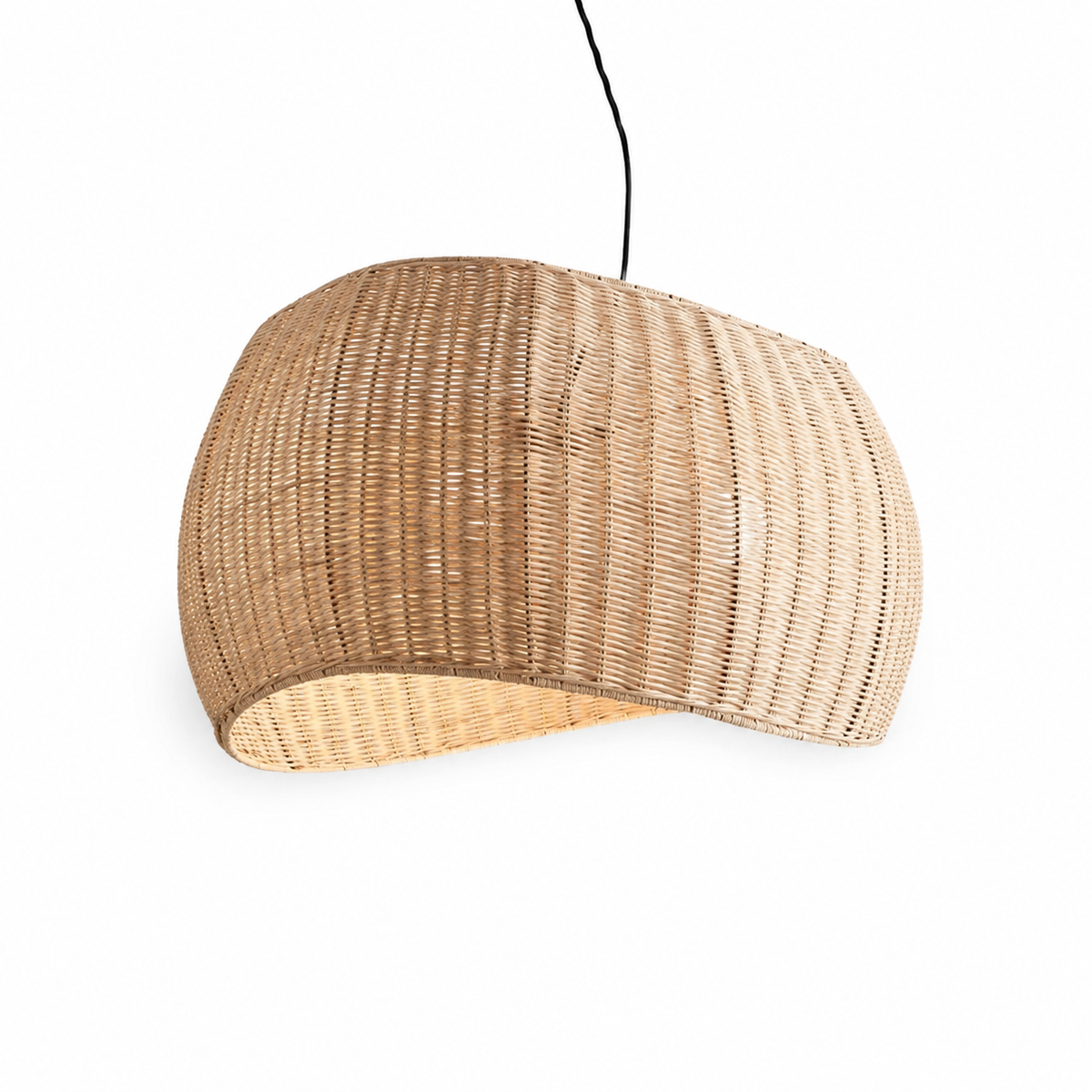 The Tisbury Cloud Rattan Pendant Light