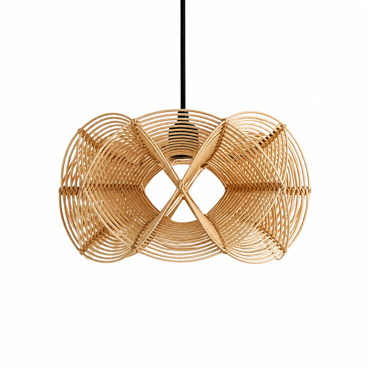The Wooler Classic Rattan Pendant Light