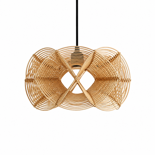 The Wooler Classic Rattan Pendant Light
