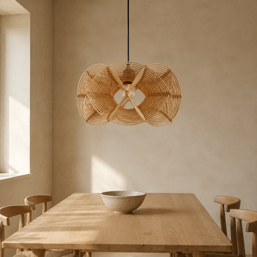 The Wooler Classic Rattan Pendant Light