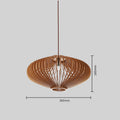 Kaguya Wooden Pendant Light