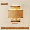 Ruolan Rattan Wall Lamp