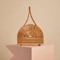 Liangxi Wooden Slat Handbag