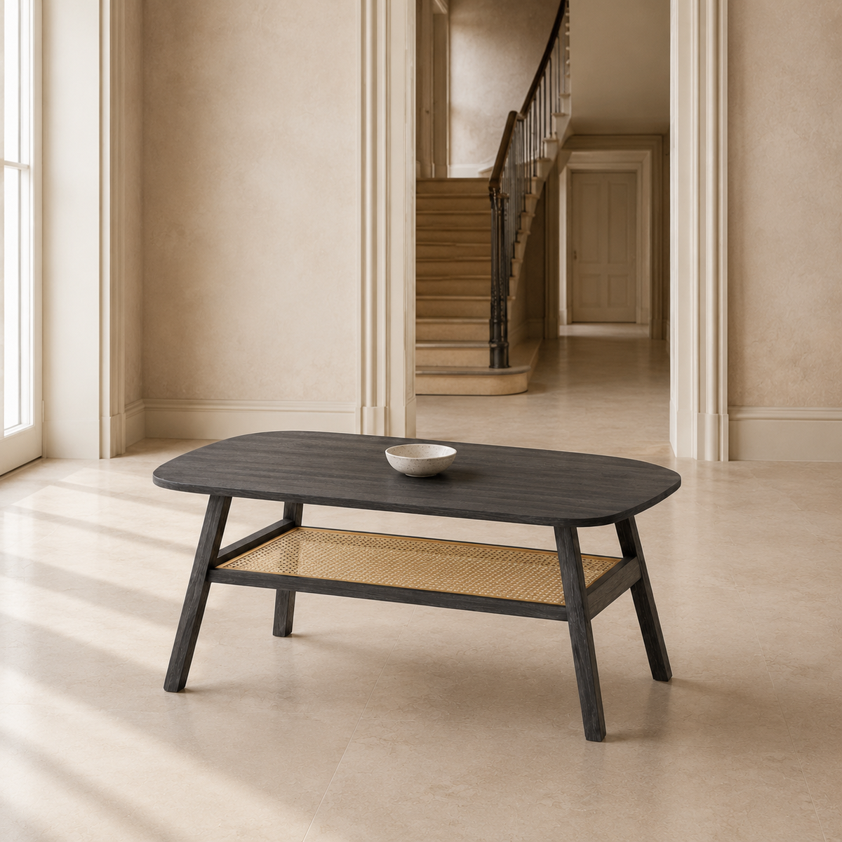 The Alderton Rattan Coffee Table