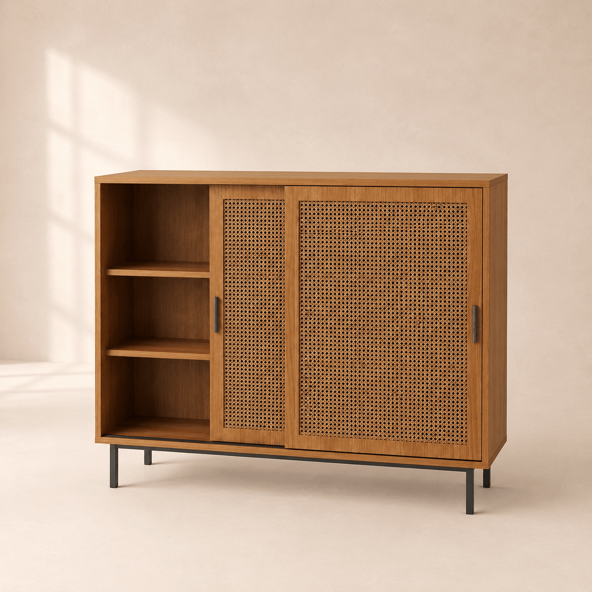 The Aldridge Rattan Sideboard - Rattan Cabinet UK