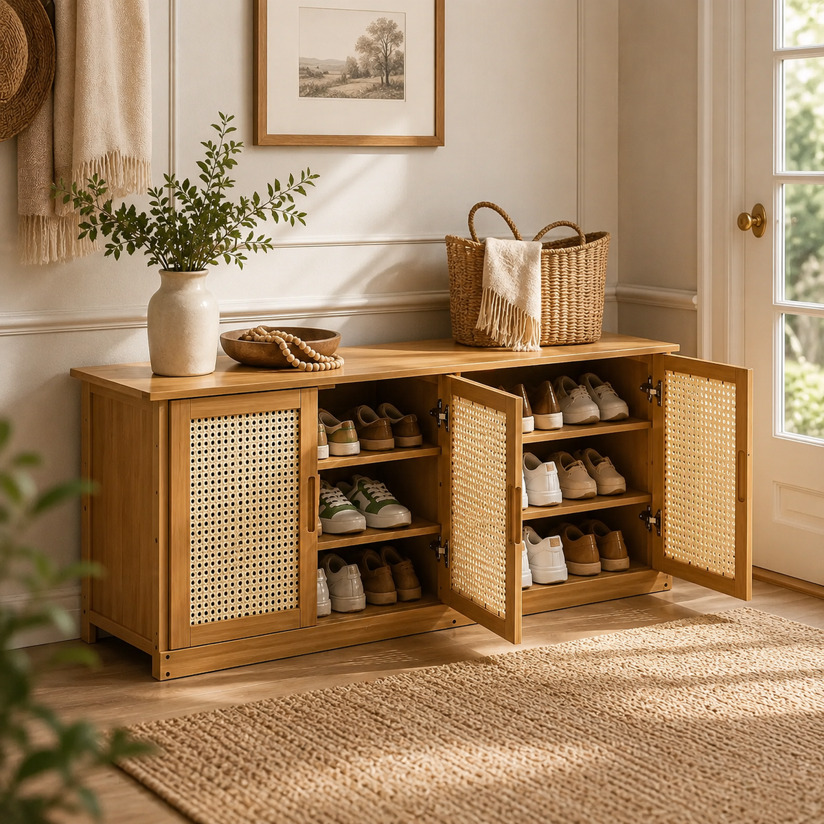 The Ashford Shoe Bench