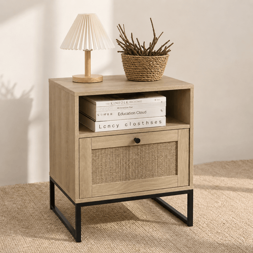 The Belgravia Rattan Nightstand - Nightstand UK