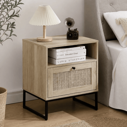 The Belgravia Rattan Nightstand - Nightstand UK
