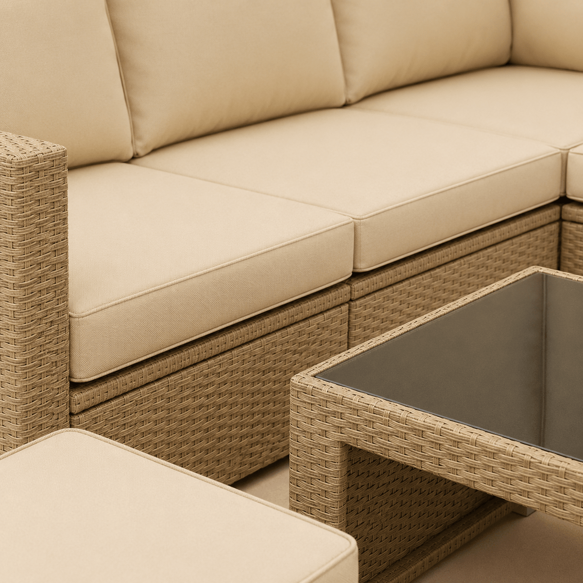 The Berkeley Corner Lounge Set - Rattan Set UK