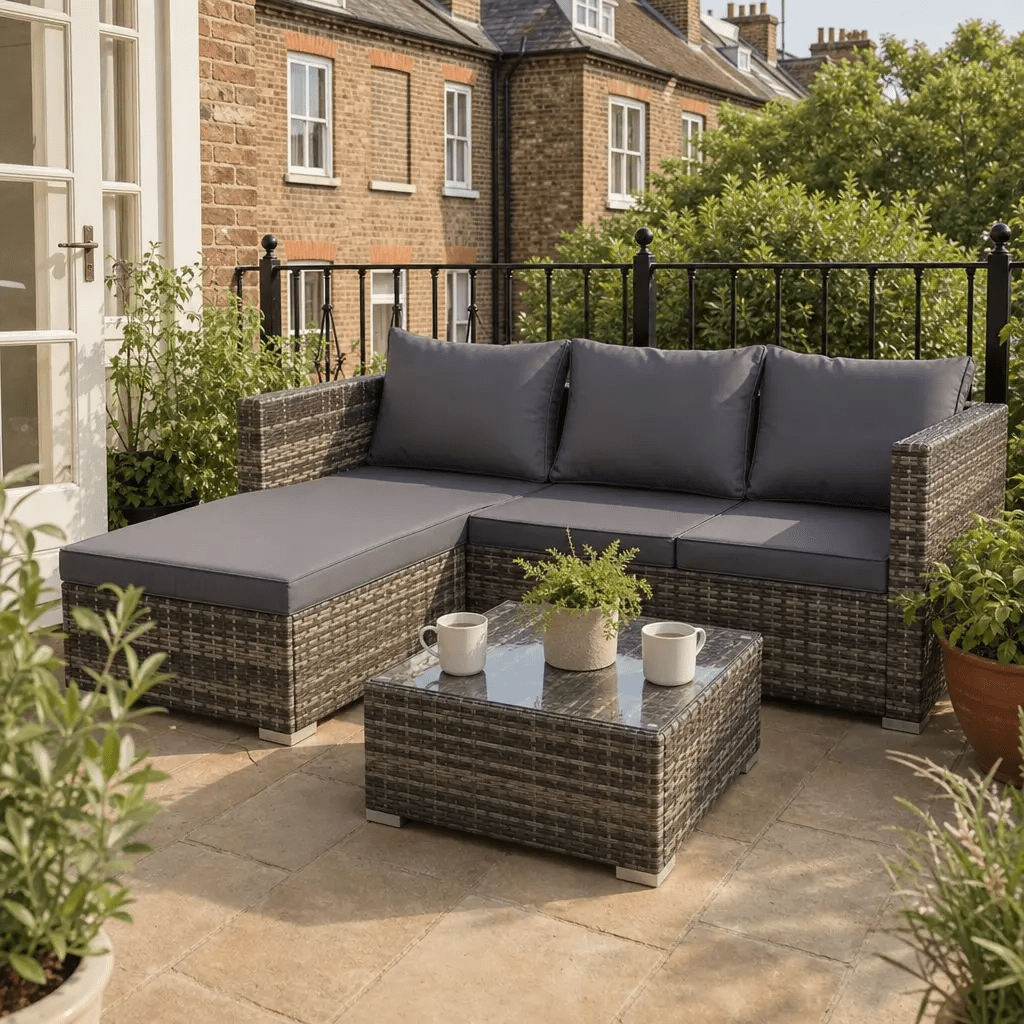 The Blenheim Garden Corner Set - Garden Sofa Set UK