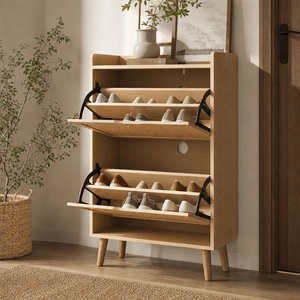 The Claridge Rattan Cabinet - Shoe Cabinet UK