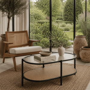 The Dorset Rattan Coffee Table - Coffee Table UK