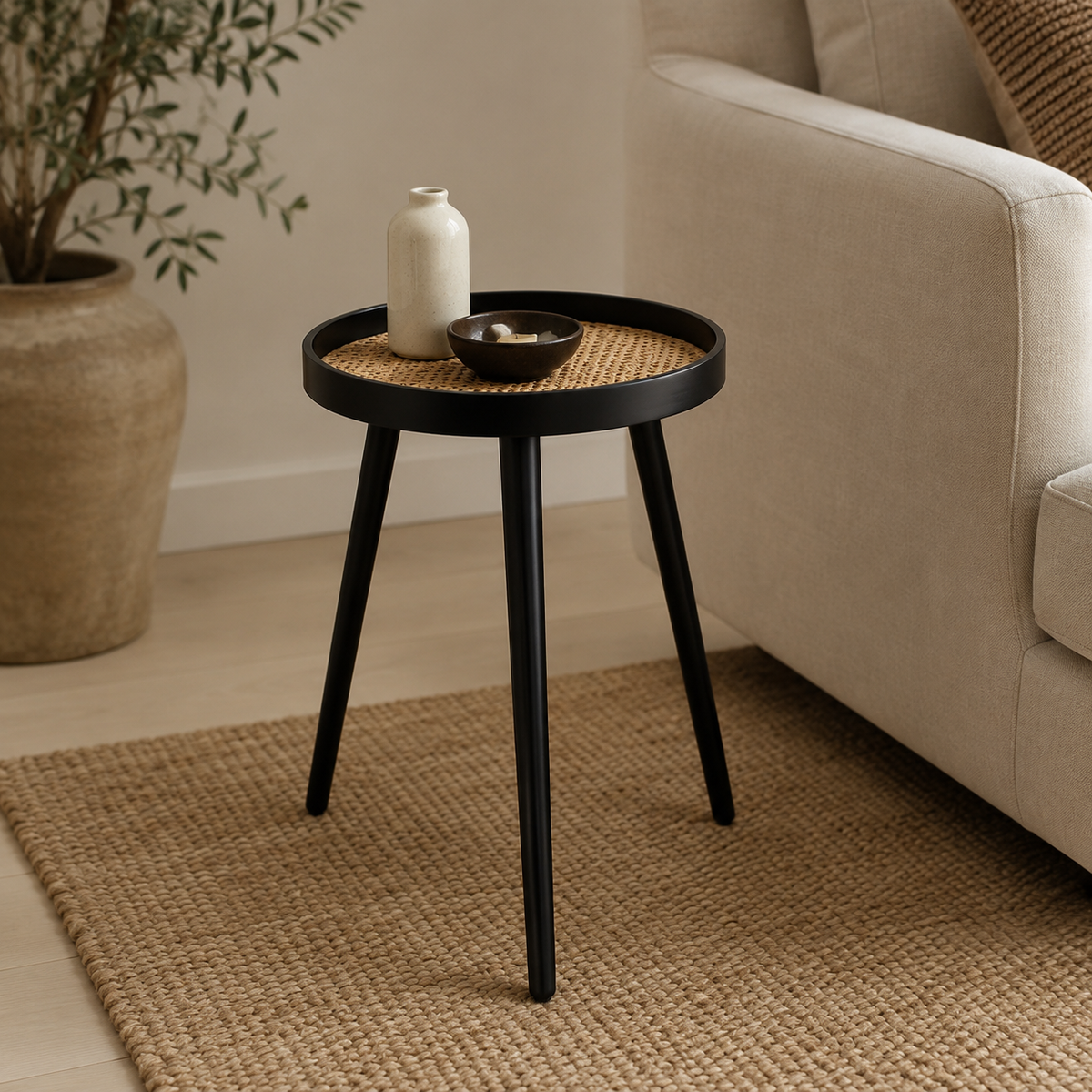The Elmsworth Round Side Table