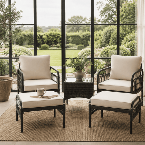 The Hampton Outdoor Set - Garden Sofa Set UK