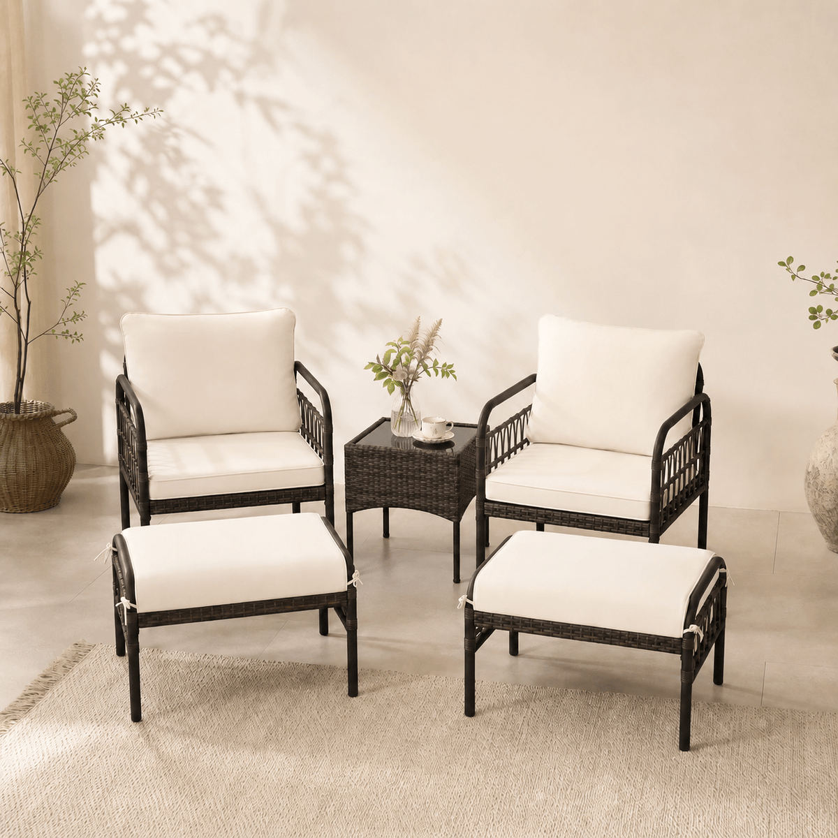 The Hampton Outdoor Set - Garden Sofa Set UK