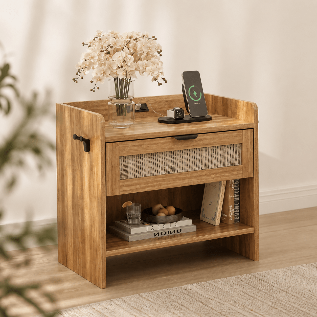 The Heron Bedside Table - Bedside Table UK